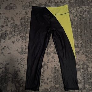ZYIA Black and Yellow Leggings